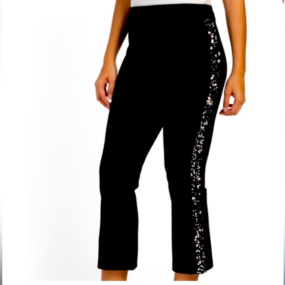 New Nanette Nanette LeporeVelvet Sequin Stripe Pant